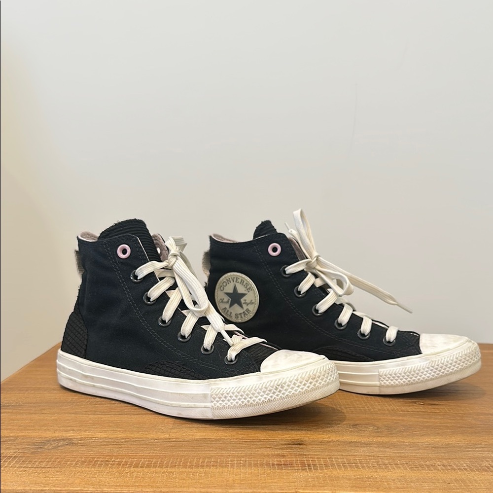 Converse Black High-Top Sneakers
